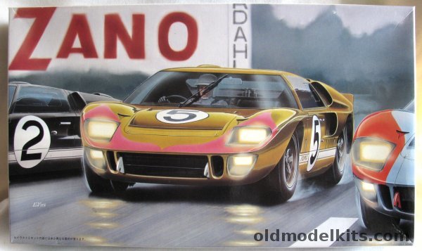 Fujimi 1/24 Ford GT40 Mark II, 12103-2000 plastic model kit